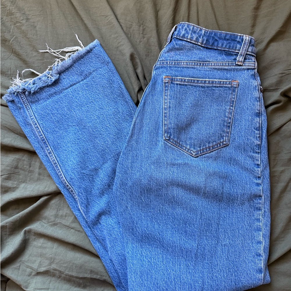 Abercrombie & Fitch Curve Love High Rise 90s Relaxed Jean